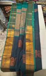 Kanjivaram Cotton Zari Work Saree