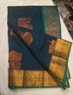 Kanjivaram Cotton Zari Work Saree