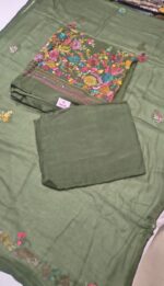 Phulkari Work Georgette Unstitched Suit