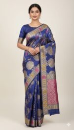 Baluchari Cotton Saree