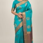 Kanjivaram Cotton Zari Work Saree