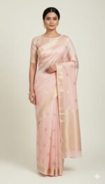 Kota Silk Saree with Zari Work