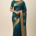 Kanjivaram Cotton Zari Work Saree
