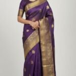 Kota Silk Saree with Zari Work