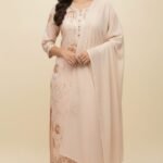 Chikankari Cutwork Unstitched Suit