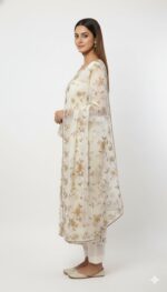 Chikankari Work Cotton Suit