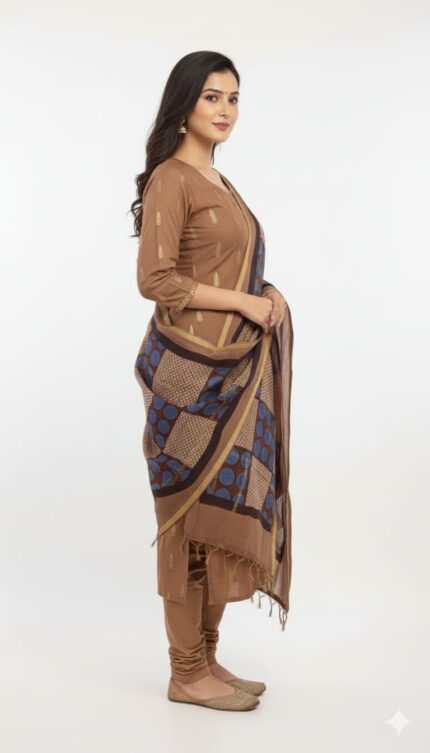 Malik Silk Unstitched Suit