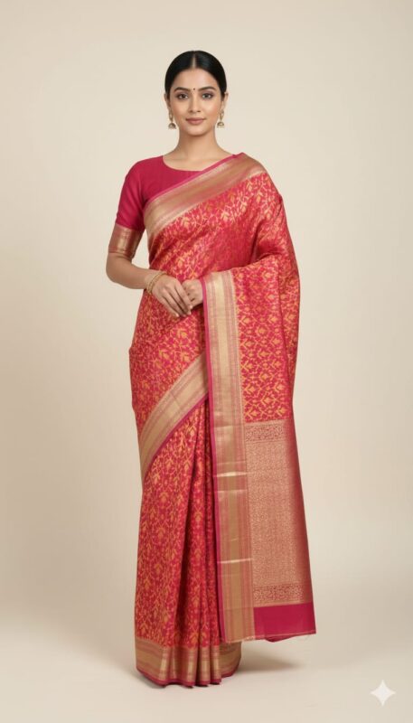 Chanderi Cotton Saree