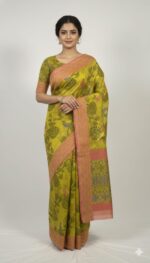 Baluchari Cotton Saree