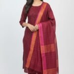 Chikankari Cutwork Unstitched Suit