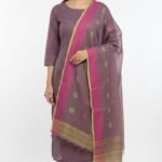 Chikankari Cutwork Unstitched Suit