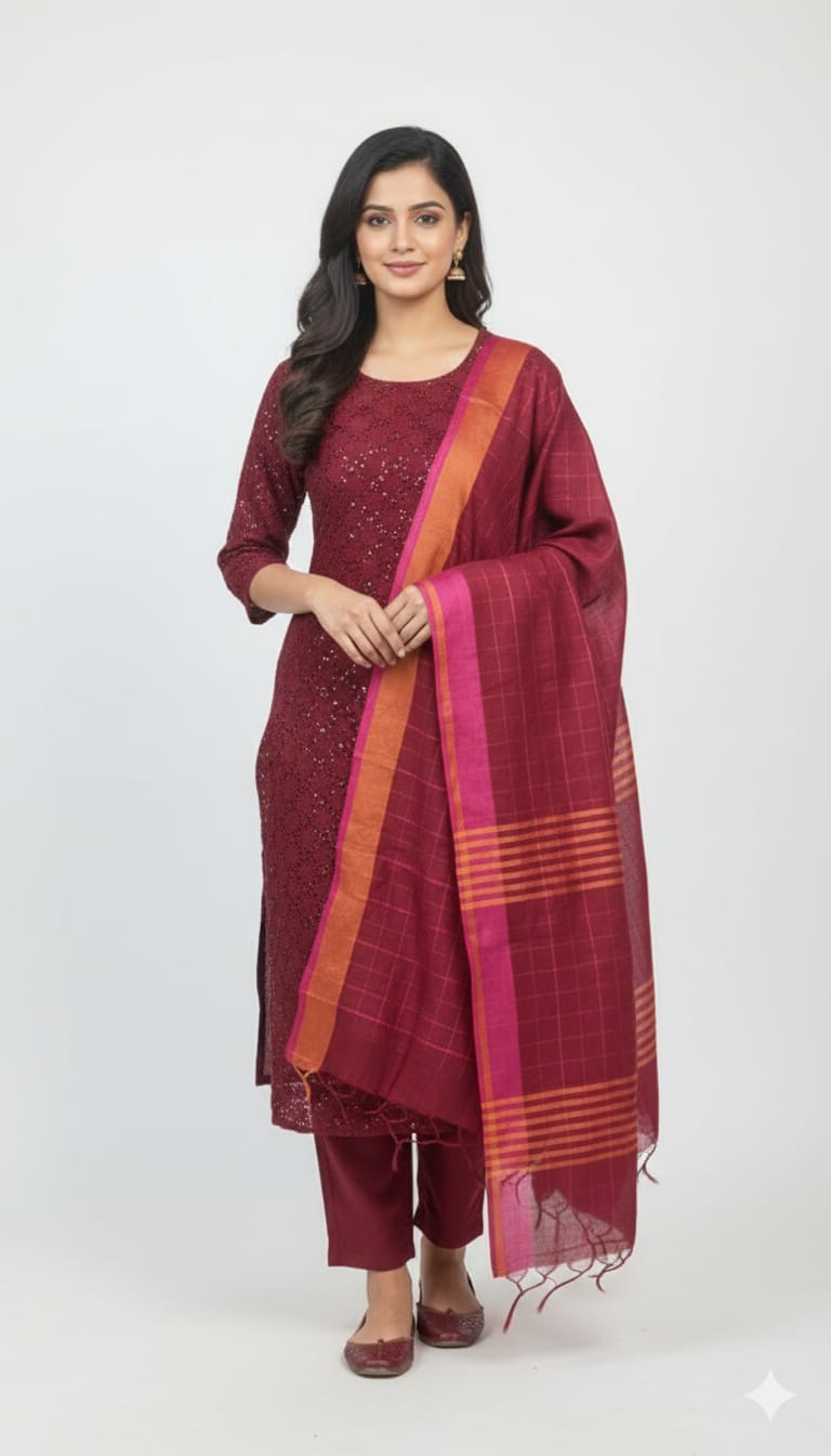 Chikankari Cutwork Unstitched Suit Chikankari Cutwork Unstitched Suit