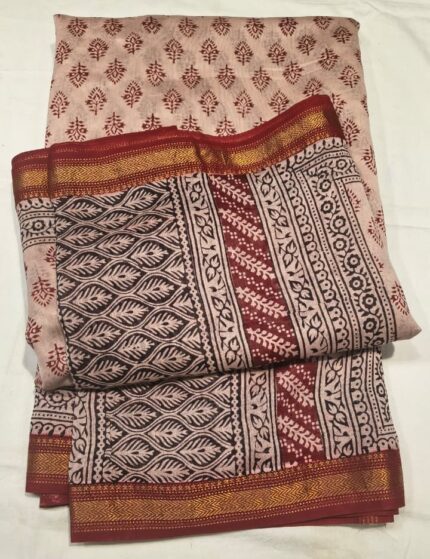 Maheshwari Silk Saree