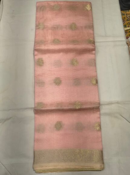 Kota Silk Saree with Zari Work