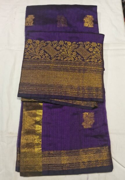 Kota Silk Saree with Zari Work