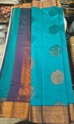 Kanjivaram Cotton Zari Work Saree