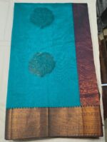 Kanjivaram Cotton Zari Work Saree