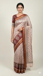 Maheshwari Silk Saree
