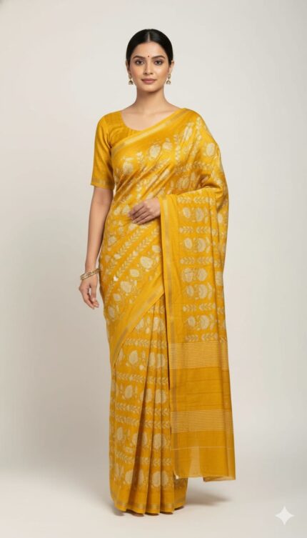 Maheshwari Silk Saree