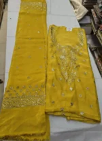 Pita Work Tissue Silk Unstitched Suit