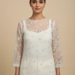 Dyeable Pure Organza Embroidery Fabric