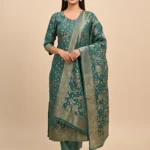 Bandhani Shaded Unstitched Suit