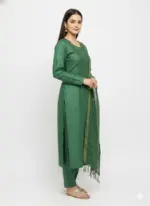 Tussar Silk Unstitched Suit Fabric for Women