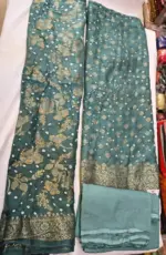 Bandhani Shaded Unstitched Suit