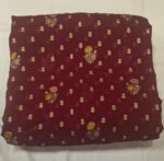 Premium Organza Fabric with Multicolor Zari Work | Rich Embellished Dress Material for Suit, Dupatta & Festive Wear - Image 3