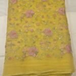 Premium Organza Silk Embroidery Fabric | Soft Sheer Dress Material for Suit, Kurti & Party Wear