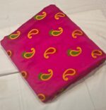 Premium Chikankari Cotton Fabric | Bright Yellow Embroidered Dress Material for Suit, Kurti & Ethnic Wear - Image 2