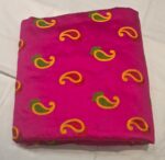 Premium Chikankari Cotton Fabric | Bright Yellow Embroidered Dress Material for Suit, Kurti & Ethnic Wear - Image 3