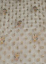 Premium Banarasi Organza Multicolor Fabric