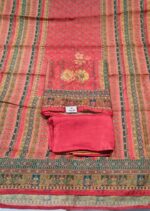 Premium Chanderi Work Unstitched Suit Set with Chanderi Dupatta & Tapeta Bottom | Elegant Ethnic Wear for Festive & Traditional Use - Image 2