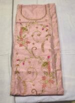 Premium Chanderi Gota Patti Suit Set with Dola Silk Dupatta and Tapeta Bottom Elegant Festive Ethnic Wear - Image 4