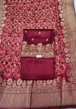 Premium Modal Silk Suit Set with Patola Printed Dupatta & Tapeta Bottom | Elegant Ethnic Wear for Festive & Wedding Occasions - Image 2