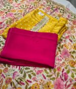 Premium Tissue Silk Suit Set with Organza Printed Dupatta & Tapeta Bottom | Designer Festive Wear Suit for Women - Image 2