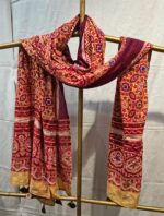 Premium Cotton Printed Mirror Work Dupatta | Ethnic Handcrafted Dupatta with Traditional Motifs for Daily & Festive Wear - Image 4