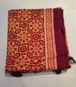 Cotton Printed Mirror Work Dupatta