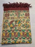 Handloom Cotton Madhubani Printed Dupatta