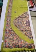 Handloom Cotton Madhubani Printed Dupatta | Traditional Indian Art Dupatta with Tassels for Ethnic & Daily Wear - Image 2