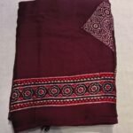 Modal Silk Zari Work Aanchal Dupatta