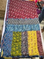 Premium Modal Silk Aanchal Sujani Printed Dupatta | Designer Patchwork Style Dupatta for Ethnic, Casual & Festive Wear - Image 4