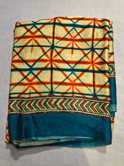 Modal Silk Zari Work Aanchal Dupatta