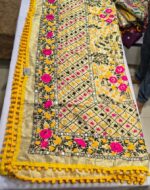 Premium Cotton Chundari Phulkari Work Dupatta | Floral Printed Ethnic Dupatta for Suit, Kurti & Festive Wear - Image 2