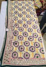 Premium Cotton Chundari Phulkari Work Dupatta | Floral Printed Ethnic Dupatta for Suit, Kurti & Festive Wear - Image 3