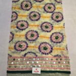 Cotton Chundari Phulkari Work Dupatta