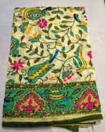 Cotton Chundari Phulkari Work Dupatta