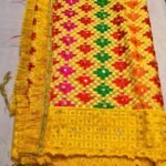 Modal Cotton Phulkari Work Dupatta