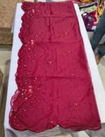 Premium Organza Gota Patti Dupatta | Elegant Yellow Embroidered Dupatta for Suit, Kurti & Festive Wear - Image 4